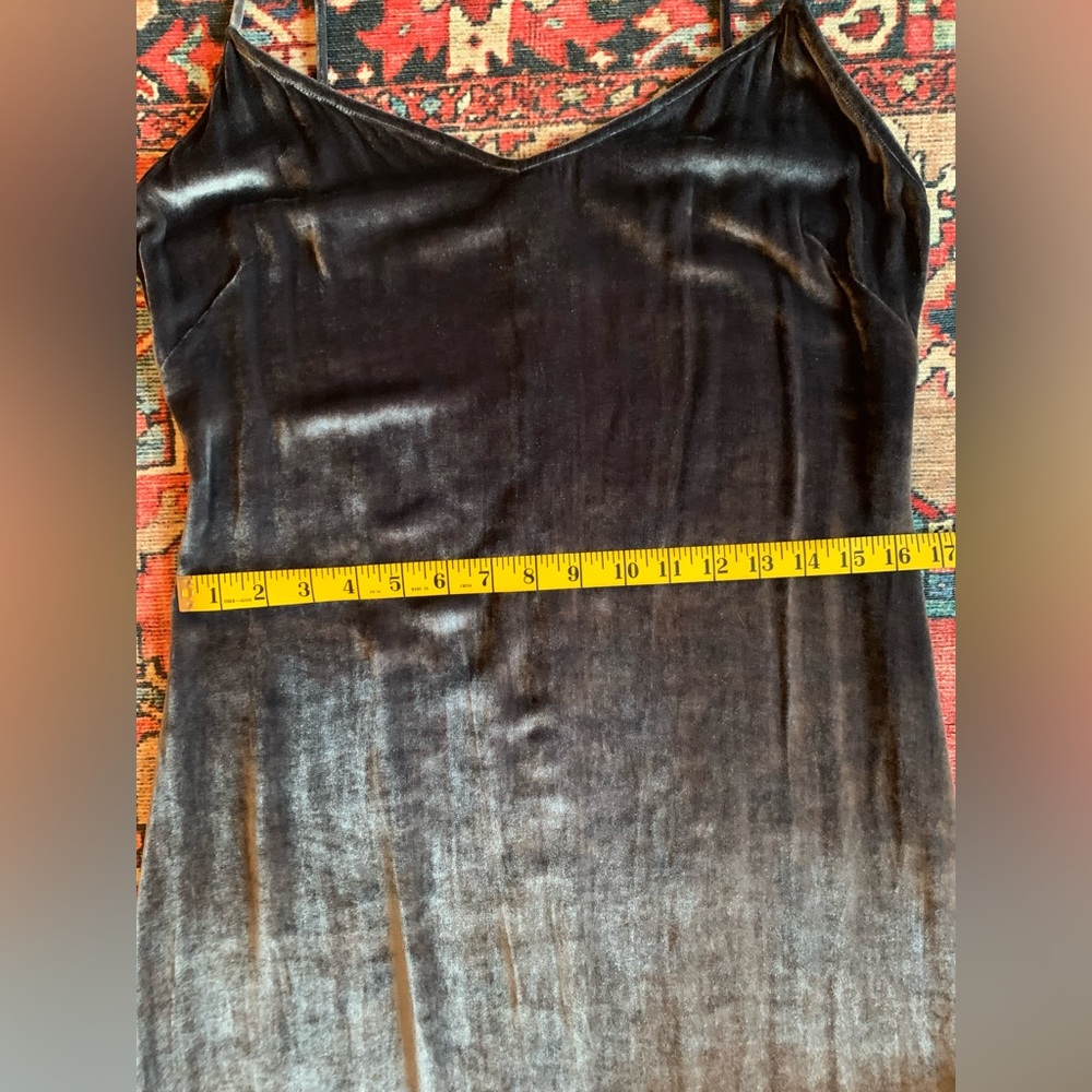 Reformation Gaia Velvet Slip Dress Size Medium - Picture 7 of 13